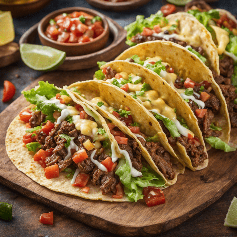 869130_Tasty tacos filled with seasoned beef, fresh salsa_xl-1024-v1-0