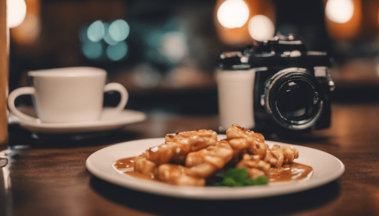 cafe with camera